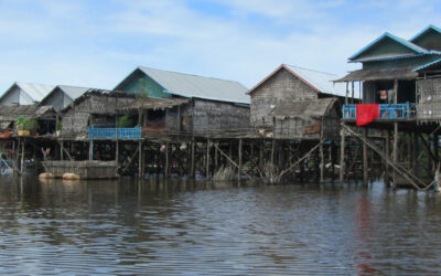 Ciudades flotantes en Camboya