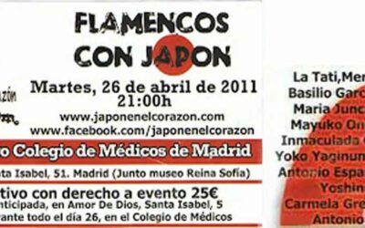 Solidaridad con Japón a través del flamenco