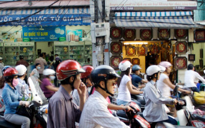 Vida y constrastes en Hanoi (Vietnam)