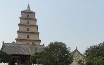 La Gran Pagoda del Ganso Salvaje, China