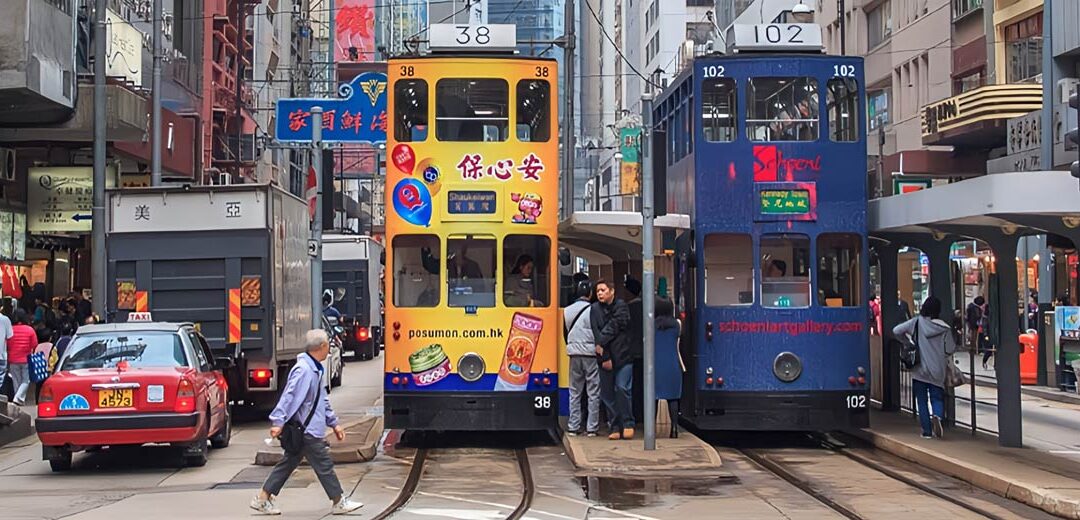 Tranvía de Hong Kong: el encantador Ding Ding Tram